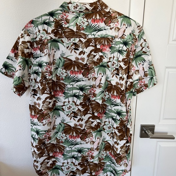 Globe Hawaiian Shirt Set Up Size L. - Picture 2 of 5